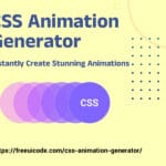 CSS Animation Generator Tool