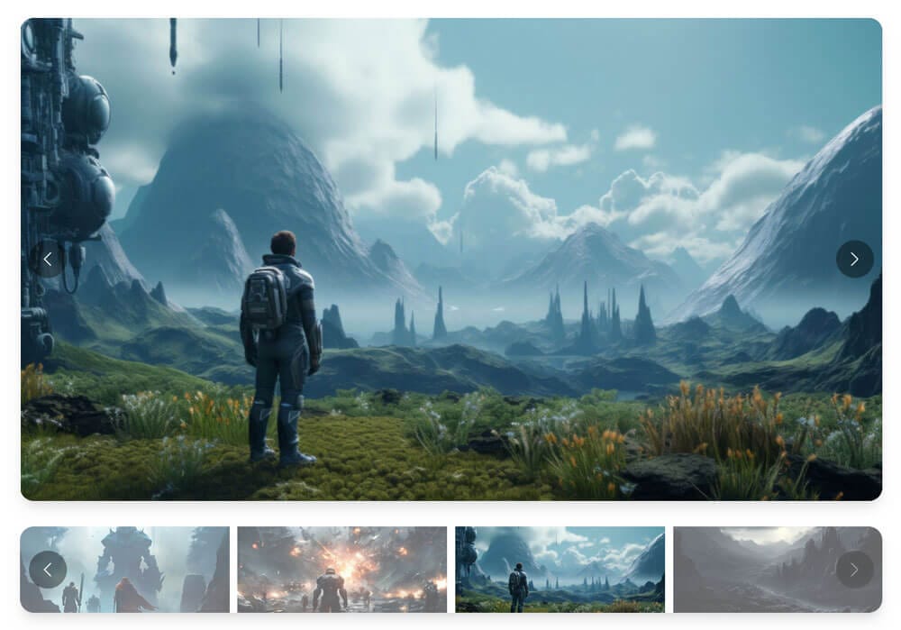 Free Thumbnail Carousel Slider Script 